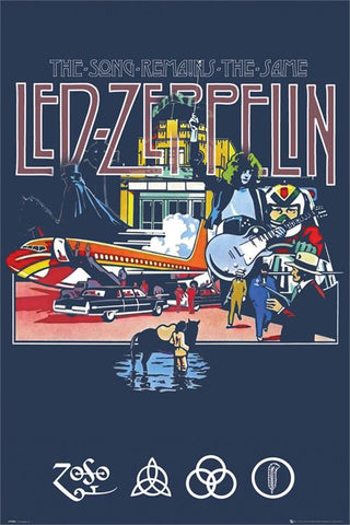 Led Zeppelin - Poster - Song Remains