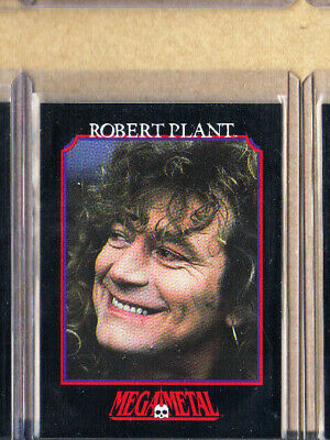 Led Zeppelin-Trading Card-Robert Plant-#45-Official Licensed-Authentic-Impel-MM