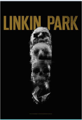 Linkin Park - Skull Totem Flag