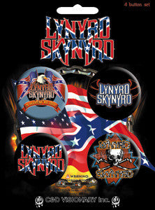 Lynyrd Skynyrd - Button Set