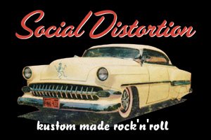 Social Distortion - Kustom Rock Magnet