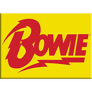 David Bowie - Bolt Logo Magnet