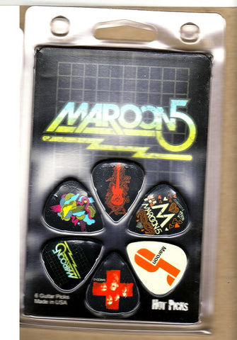 Maroon 5 - Guitar Pick Set