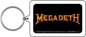 Megadeth - Gold Logo Keychain