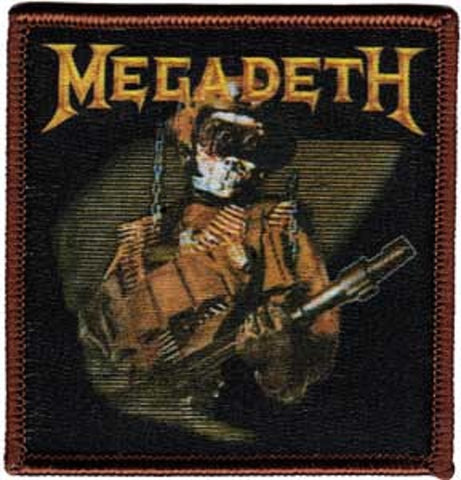 Megadeth - Soldier Embroidered Patch