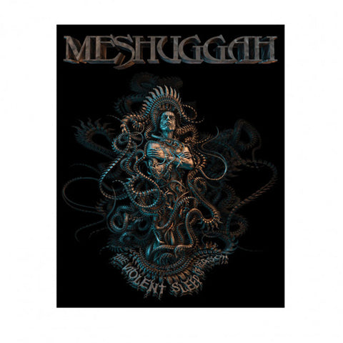 Meshuggah - Sticker - Violent Sleep - 5 x 4 Inches - Licensed New