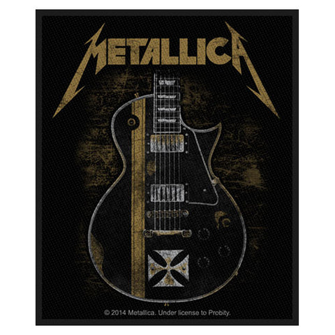 Metallica - Patch-Woven-UK Import-Hetfield Guitar-Collector's Patch