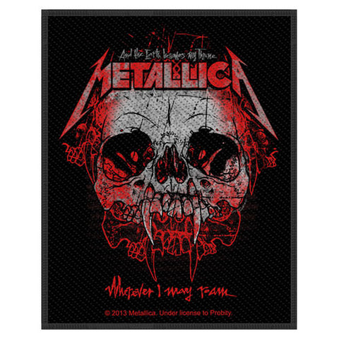Metallica - Patch-Woven-UK Import-I May Roam-Collector's Patch