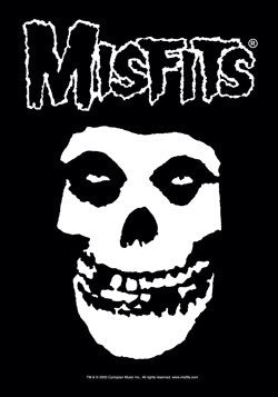 Misfits - Skull Poster Flag