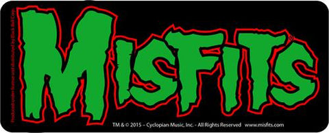 Misfits - Sticker - Green Logo - 5 Inch