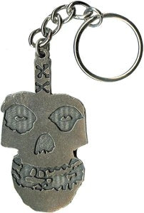 Misfits - Skull - Metal - Keychain