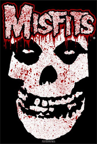 Misfits - Poster - Skull Red Splatter