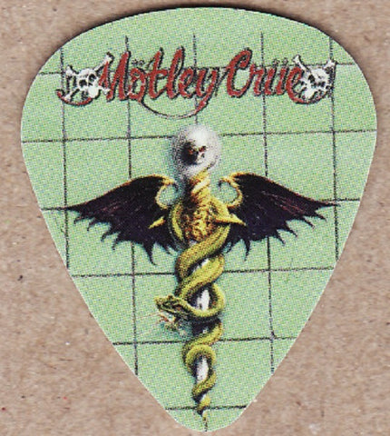 Motley Crue - Guitar Pick - Dr. Feelgood Artwork *Pack Of 2*