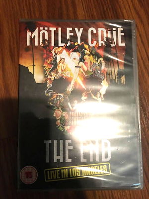 Motley Crue - DVD -The End: Live In Los Angeles-New-Sealed-NTSC-2016-UK Import