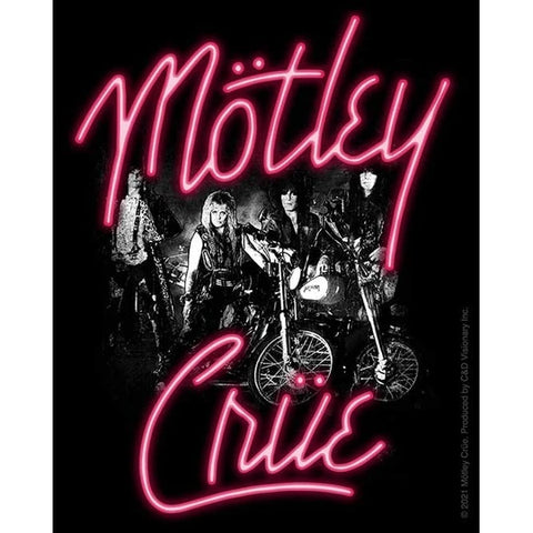 Motley Crue - Neon Logo - Sticker