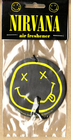 Nirvana - Smiley Face Air Freshener