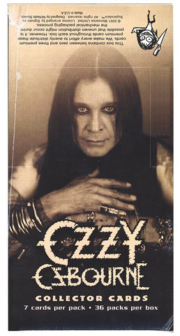 Ozzy Osbourne - Trading Cards - Sealed Box