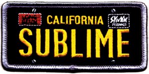 Sublime - License Plate - Collector's - Patch