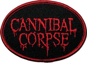 Cannibal Corpse - Circle Red Logo Collector's - Patch