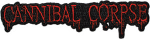 Cannibal Corpse - Red Logo Collector's - Patch