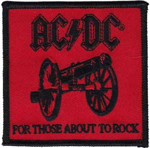 AC/DC - For Those About to Rock Collector's - Patch