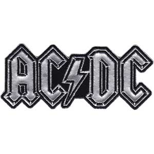 AC/DC - Silver Logo Collector's - Patch