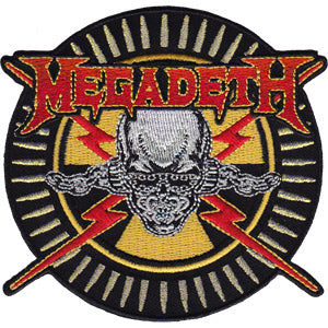 Megadeth - Skull & Bullets - Collector's - Patch