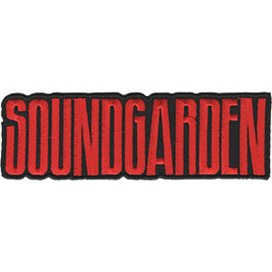 Soundgarden - Red Logo Patch