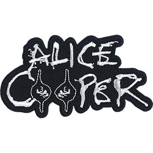 Alice Cooper - Logo With Eyes Patch