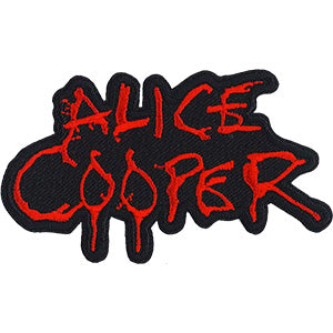 Alice Cooper - Red Logo Patch