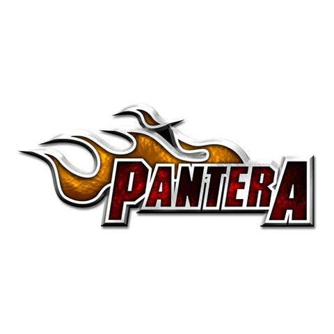 Pantera - Lapel Pin Badge - Metal - Flame Logo- UK Import - Licensed New In Pack