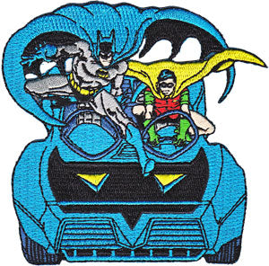 Batman - Batman, Robin, Batmobile - Collector's - Patch