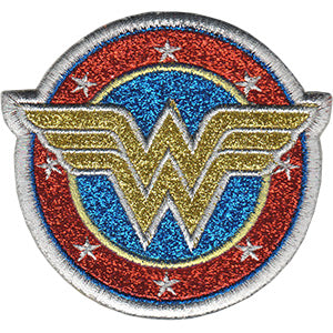 Wonder Woman - Shield Silver - Collector's - Patch