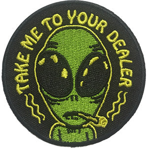 Alien Theme - Take Me To Your Dealer - Collector's Patch