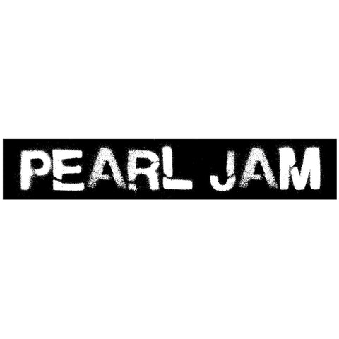 Pearl Jam - Sticker - Spray Logo - Ten Club - 9.5 Inches - Licensed New