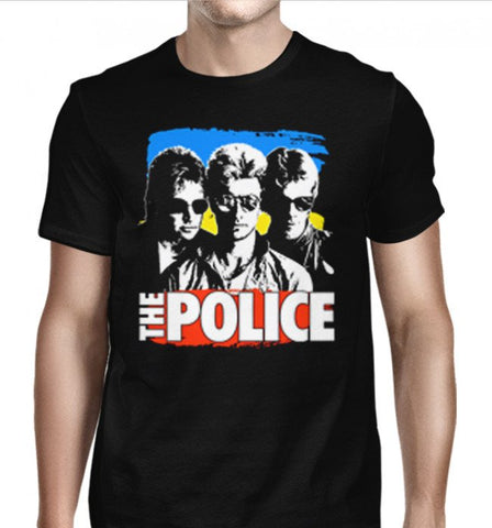 The Police - Sunglasses With Paint T-Shirt