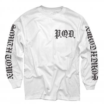 P.O.D. - 619 White Longsleeve Shirt