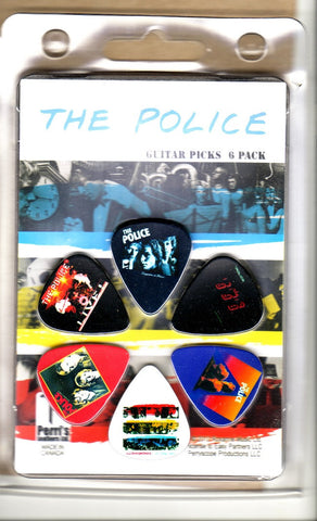 The Police - Album Art Guitar Pick Set