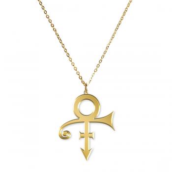 Prince - Gold Symbol - Pendant Necklace