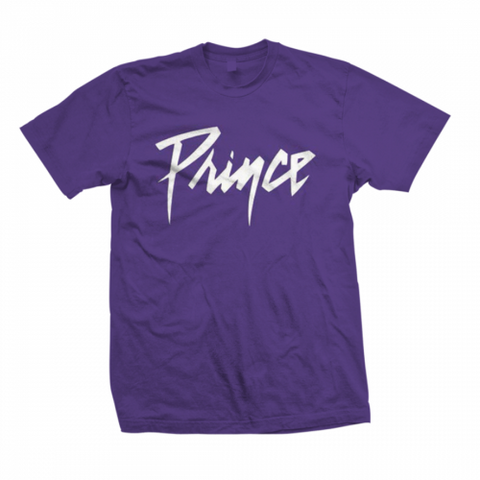 Prince - Purple White Logo T-Shirt