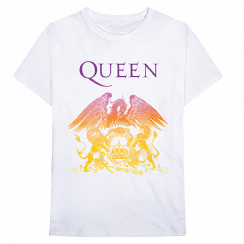 Queen - White Crest T-Shirt