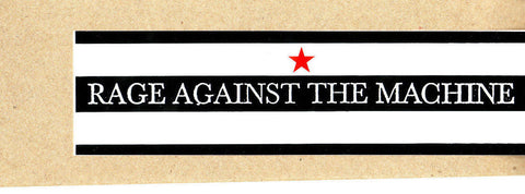 Rage Against The Machine - Sticker - Star Type Logo