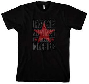 Rage Against The Machine - Stacked Star Slim Fit T-Shirt
