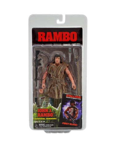 Rambo - First Blood (Survival Version) - Action Figure - Licensed - New In Pack