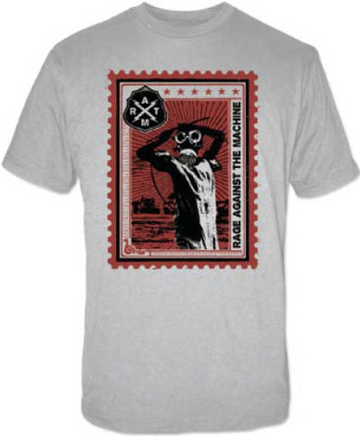 Rage Against The Machine - Postage Stamp Lightweight T-Shirt