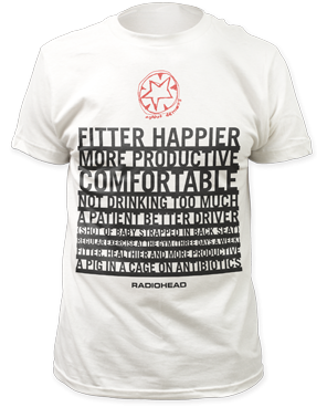 Radiohead - Fitter Happier T-Shirt
