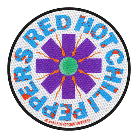 Red Hot Chili Peppers-Patch-Woven-UK Import-Aster-Collector's Patch-Licensed New