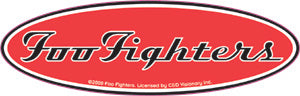 Foo Fighters - Glitter Logo - Sticker