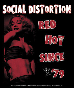 Social Distortion - Red Hot - Sticker