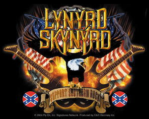 Lynyrd Skynyrd - Guitars & Eagle - Sticker